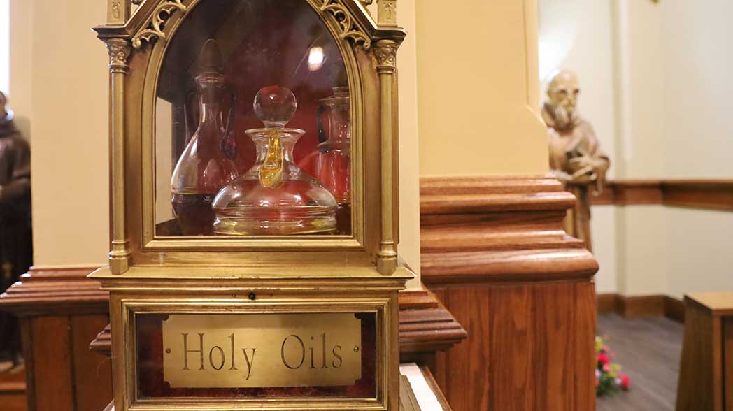 Holy Oils at St. Bonaventure Chapel